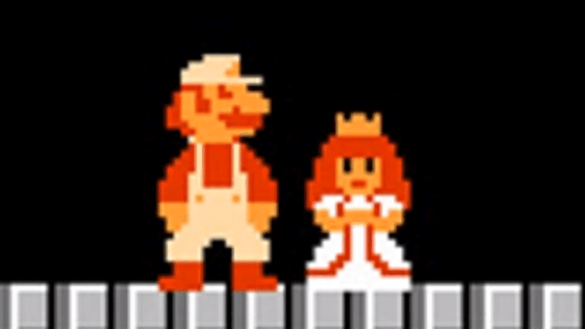 It's all about rescuing princess Peach from the evil Bowser