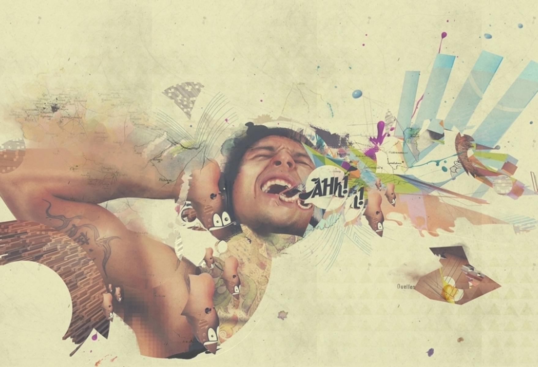 Integrate a mind map with an ‘incomplete’ image 