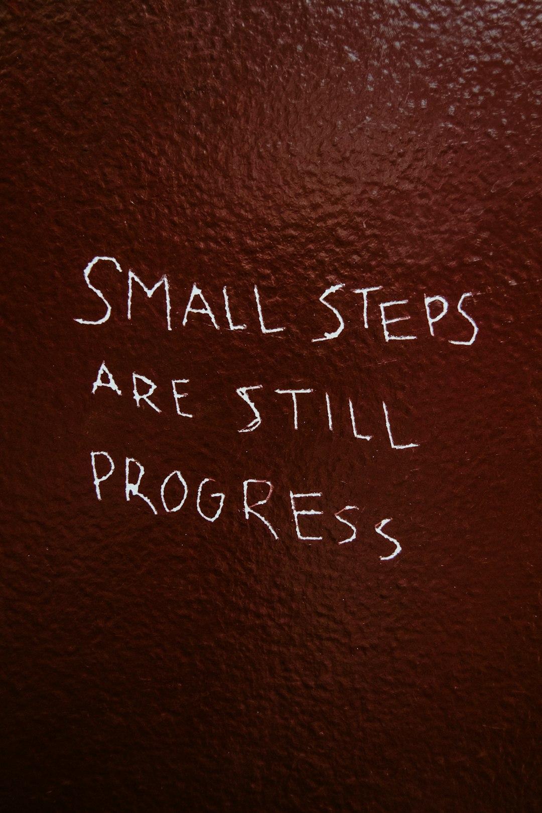 Embracing Incremental Progress